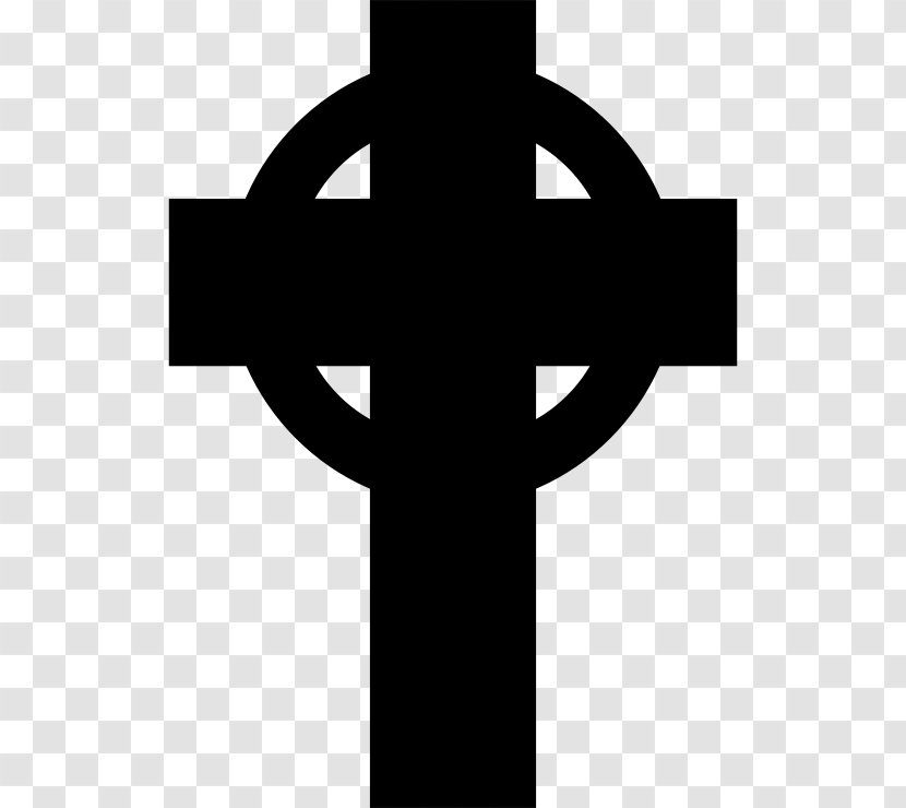 Celtic Cross Christian Celts Knot Clip Art - Silhouette - Messiah Transparent PNG