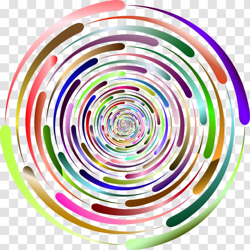 Spiral Circle Point - Vortex Transparent PNG