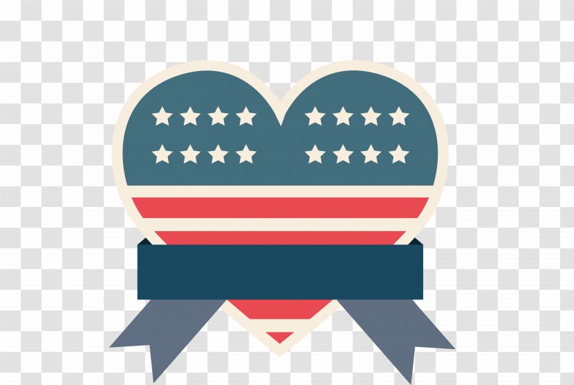 Flag Of The United States National - Cartoon - American Love Transparent PNG