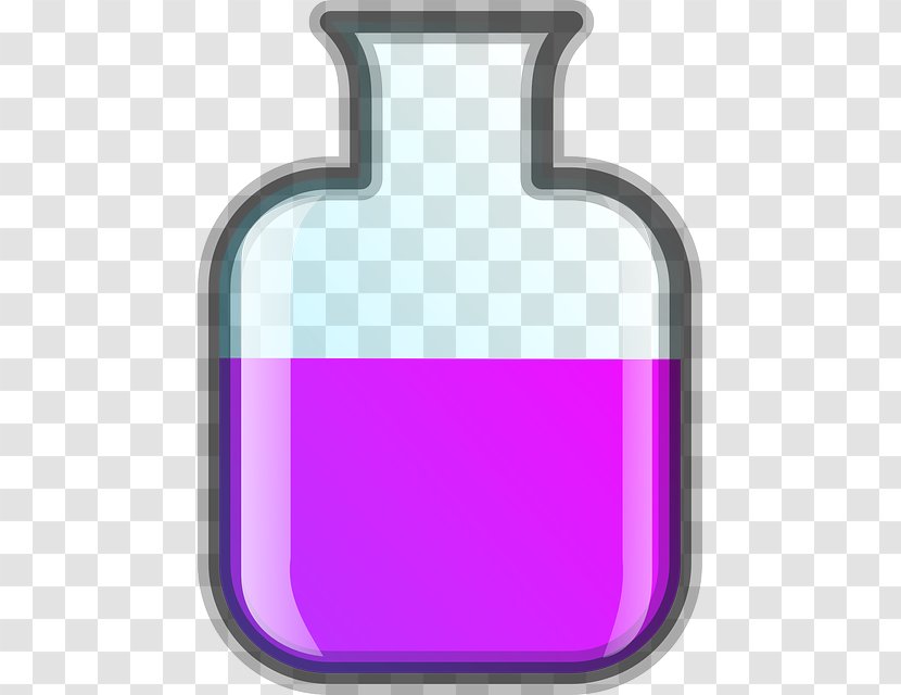 Laboratory Chemistry Echipament De Laborator Clip Art - Chemical Bottle Transparent PNG