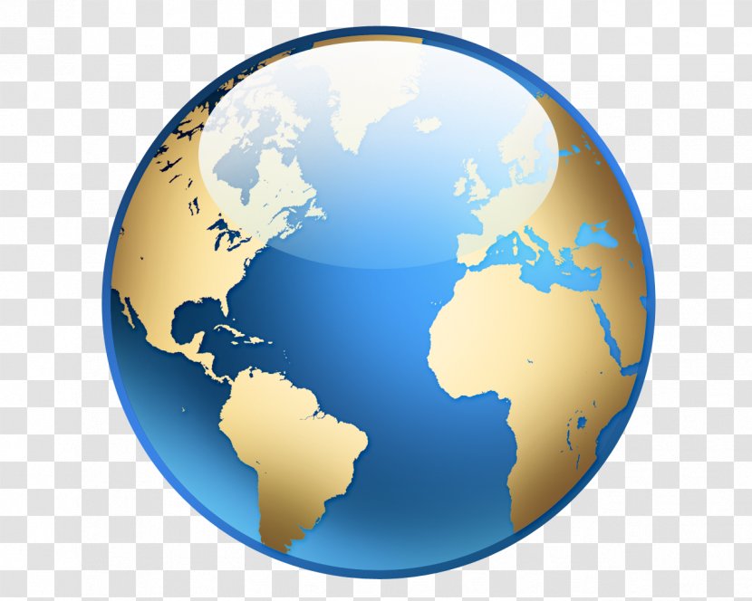 Globe World Map Clip Art - Planet Transparent PNG