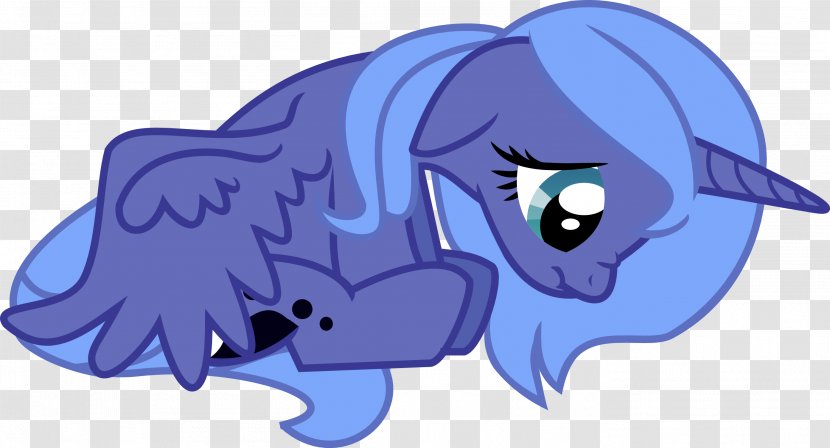 Pony Princess Luna Crying Sadness - Flower - Cartoon Transparent PNG