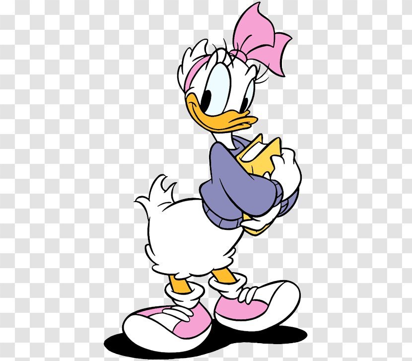 Daisy Duck Donald Mickey Mouse Minnie - Bird Transparent PNG