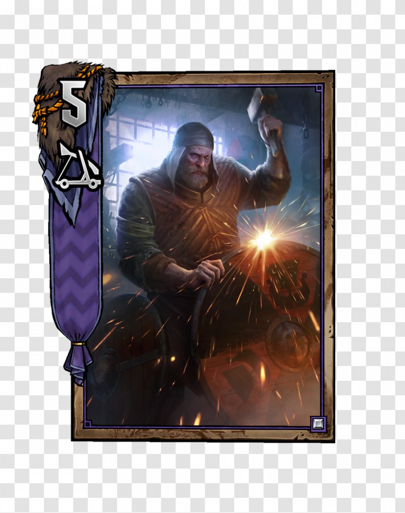 Gwent: The Witcher Card Game 3: Wild Hunt Berserker Geralt Of Rivia - 3 - Clan Shield Transparent PNG