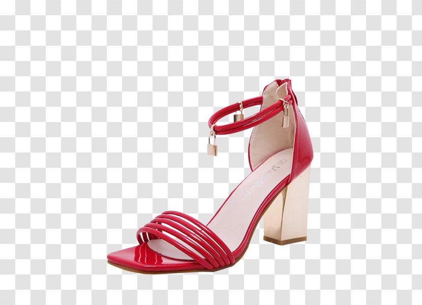 Heel Sandal Shoe Clothing Handbag - High Heeled Footwear Transparent PNG