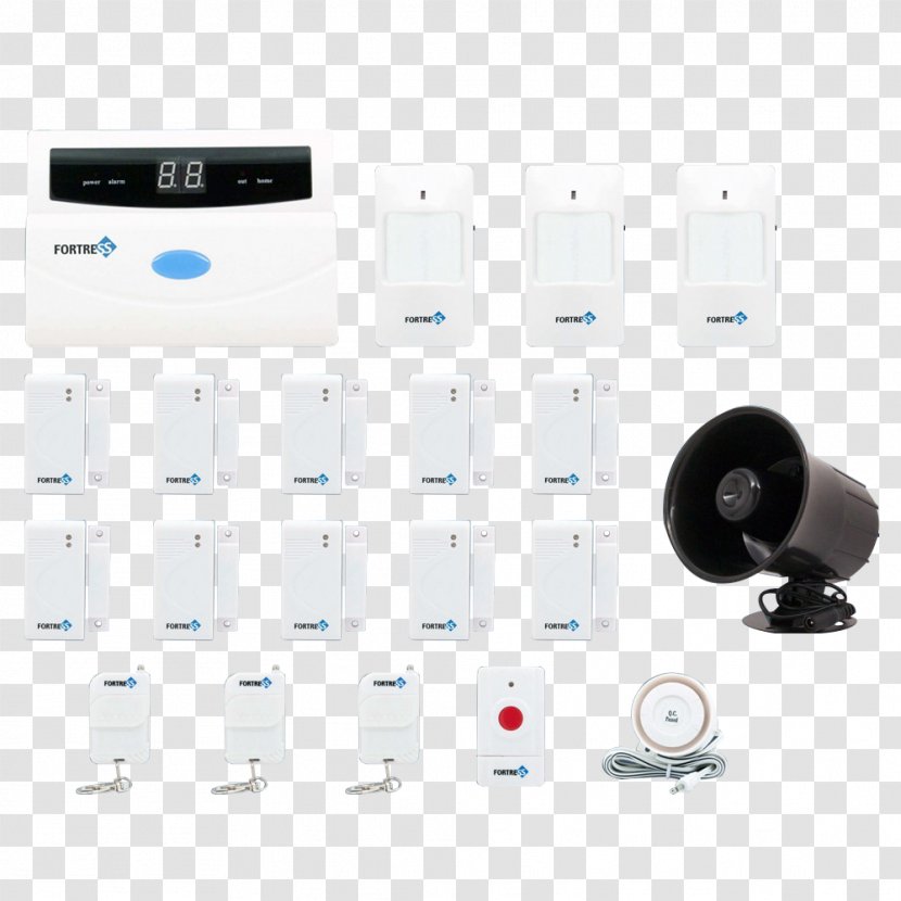 Security Alarms & Systems Home Alarm Device Motion Sensors - System Transparent PNG