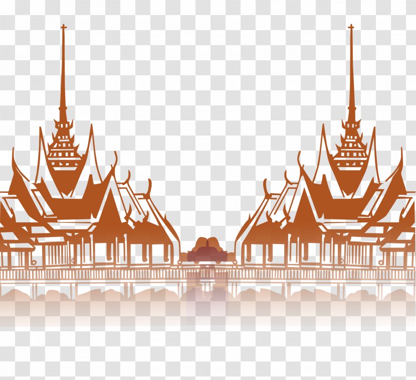 Thailand Temple - Buddha Images In - Thai Transparent PNG