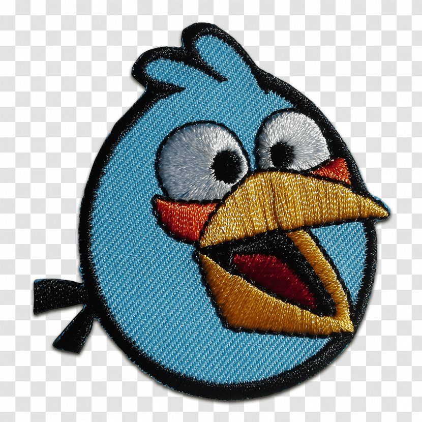 Embroidered Patch Iron-on Angry Birds Android Embroidery - Kinder Transparent PNG