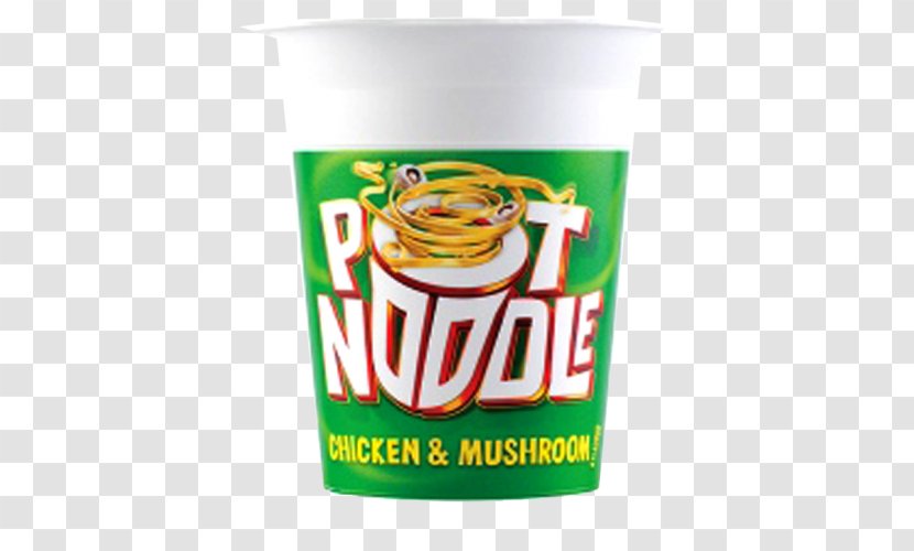Chicken And Mushroom Pie Ramen Pot Noodle - Flavor - Soup Transparent PNG
