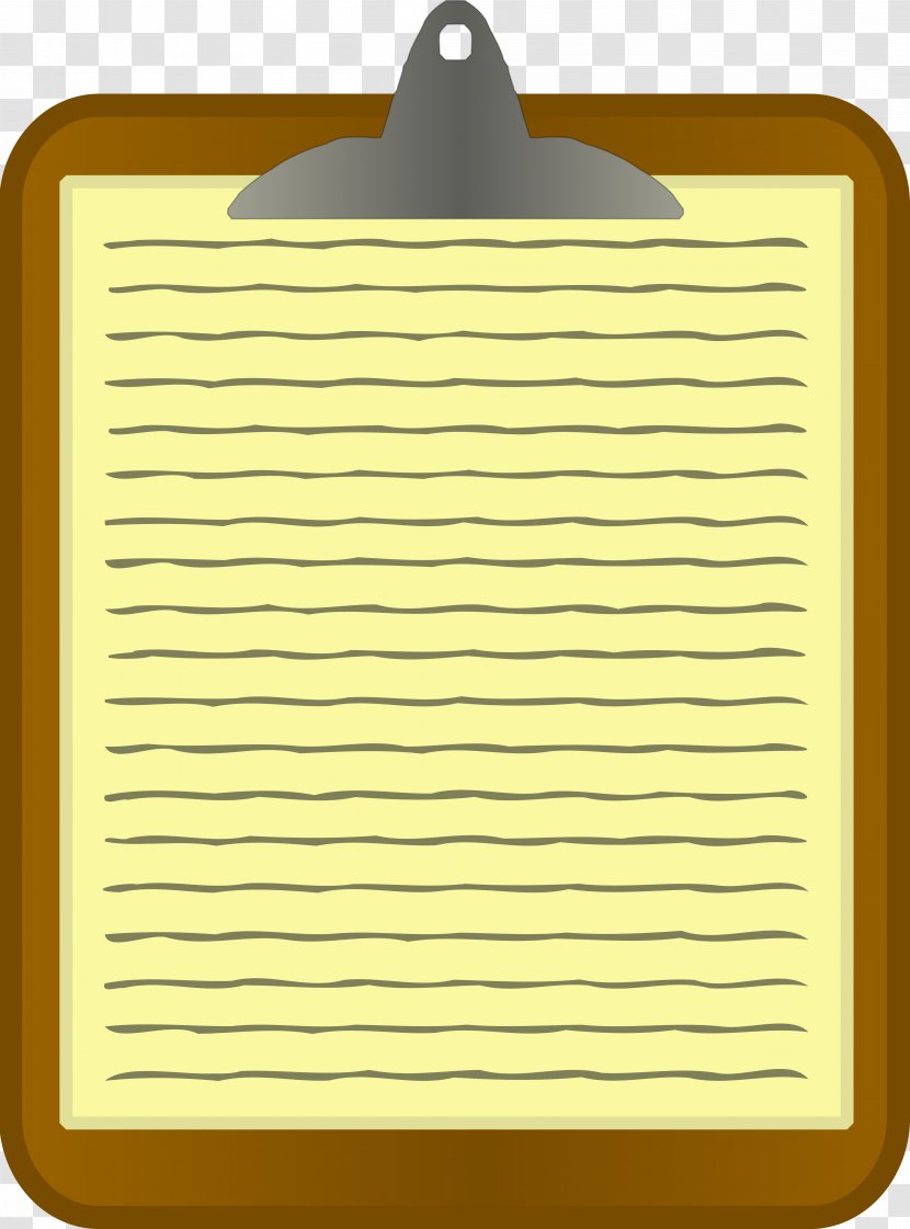 Paper Notebook Display Resolution - Yellow - Written Words Transparent PNG