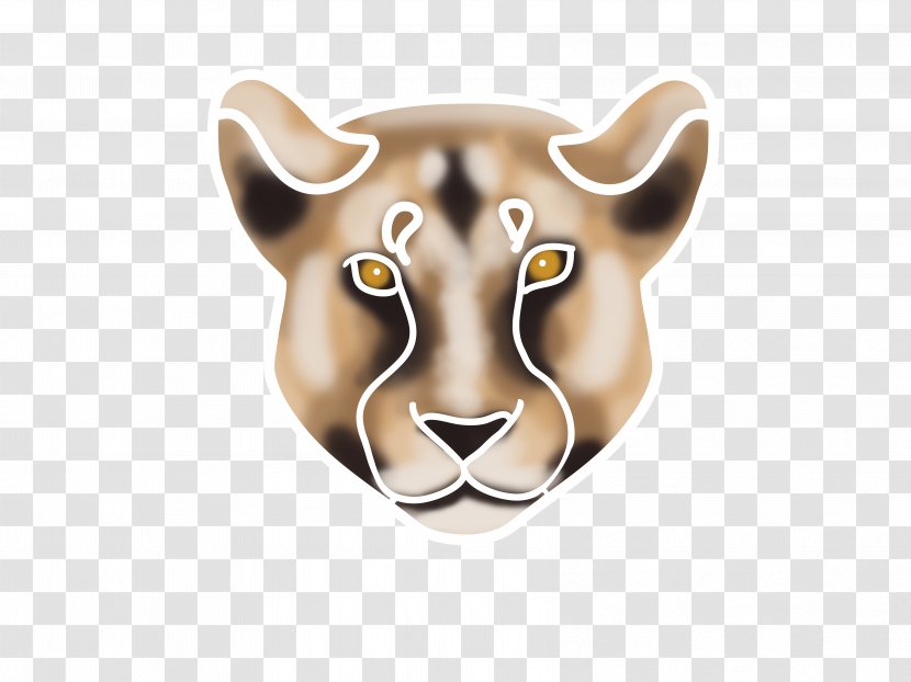 Lion Leopard Concept Art Black Panther - Face Transparent PNG