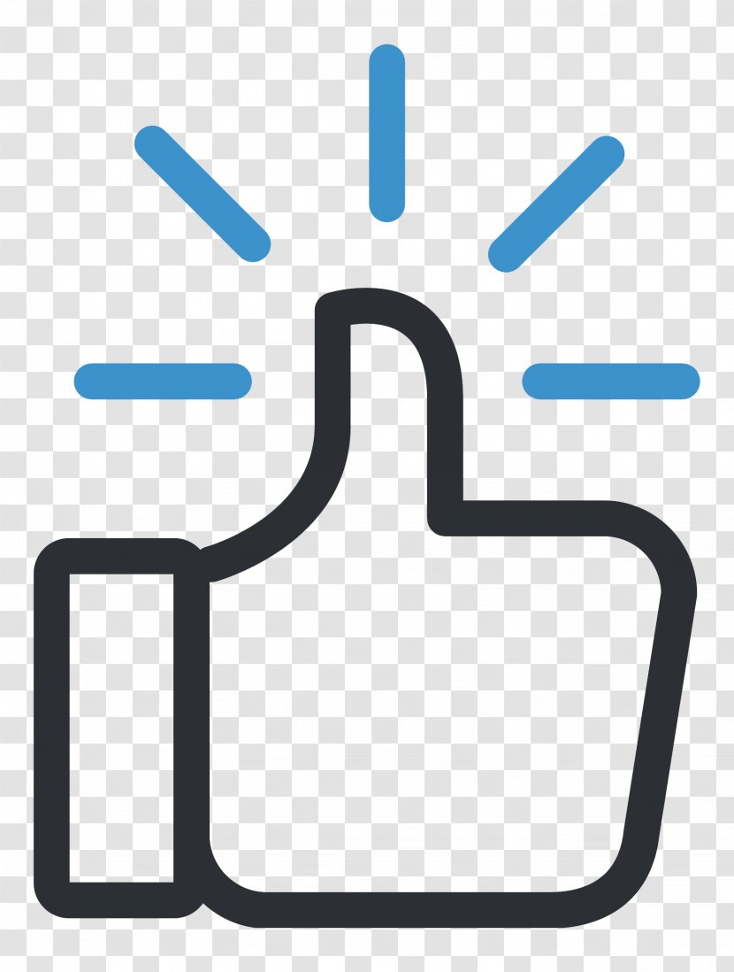 Thumb Signal Social Media Business - Gesture - Or Transparent PNG