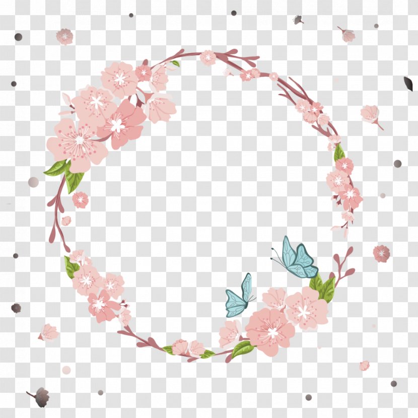 Cherry Blossom Flower - Arranging Transparent PNG
