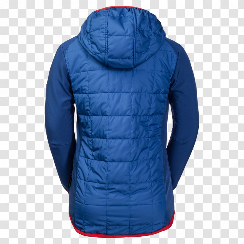 Hoodie Jacket Top Mountaineering Outerwear - Blue Transparent PNG