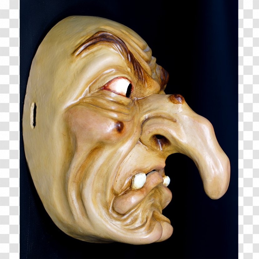 Mask Masque Jaw Carving - Head Transparent PNG