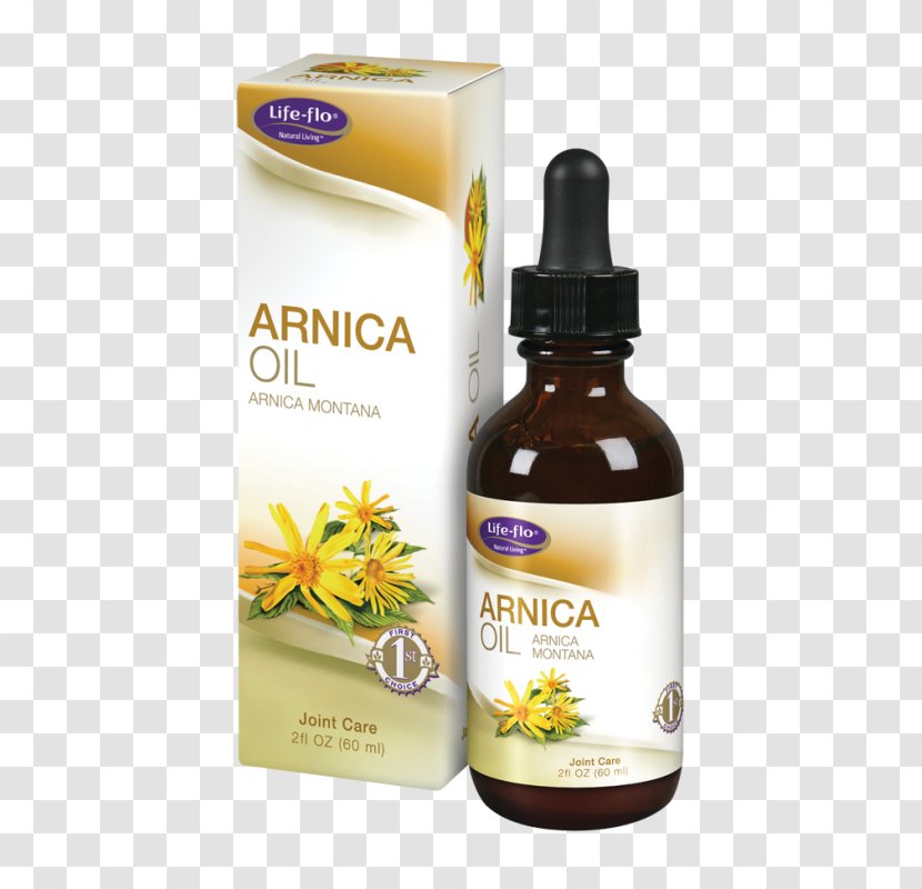 Mountain Arnica Oil Skin Health Liquid Transparent PNG