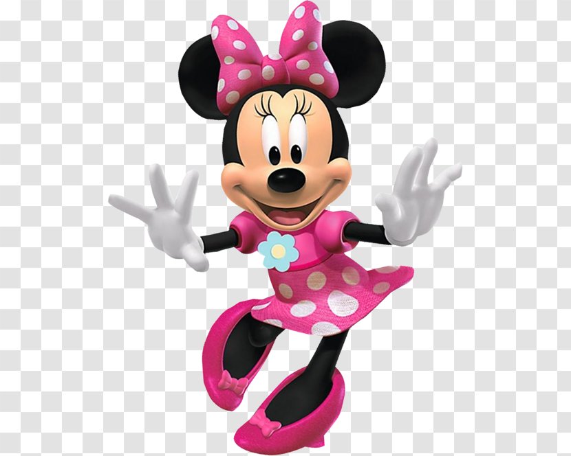Minnie Mouse Mickey Pink Ribbon Transparent PNG
