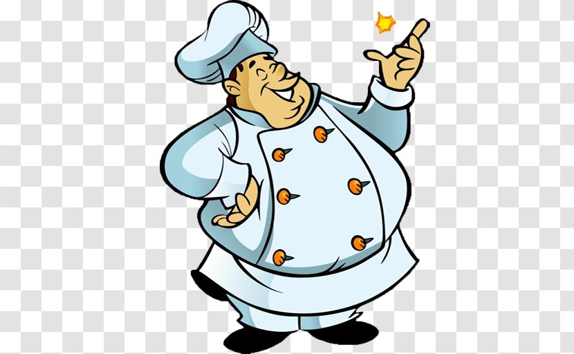 Chef Cartoon - Male - White Transparent PNG