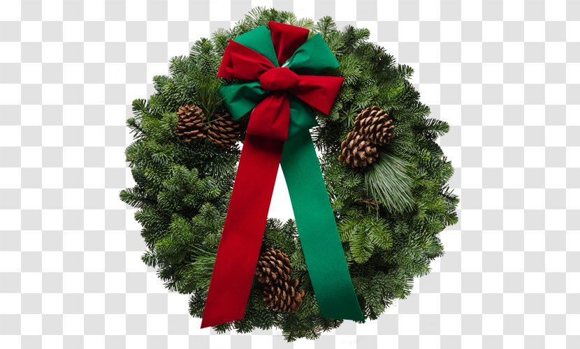 Wreath Christmas Decoration Ornament A Carol - Decor - Wedding Transparent PNG