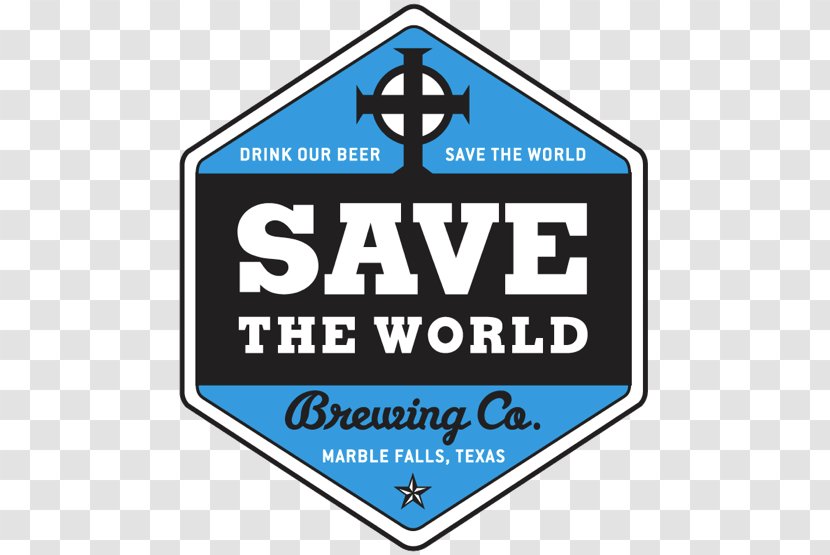 Save The World Brewing Co Wheat Beer Saison (512) Company - Logo Transparent PNG