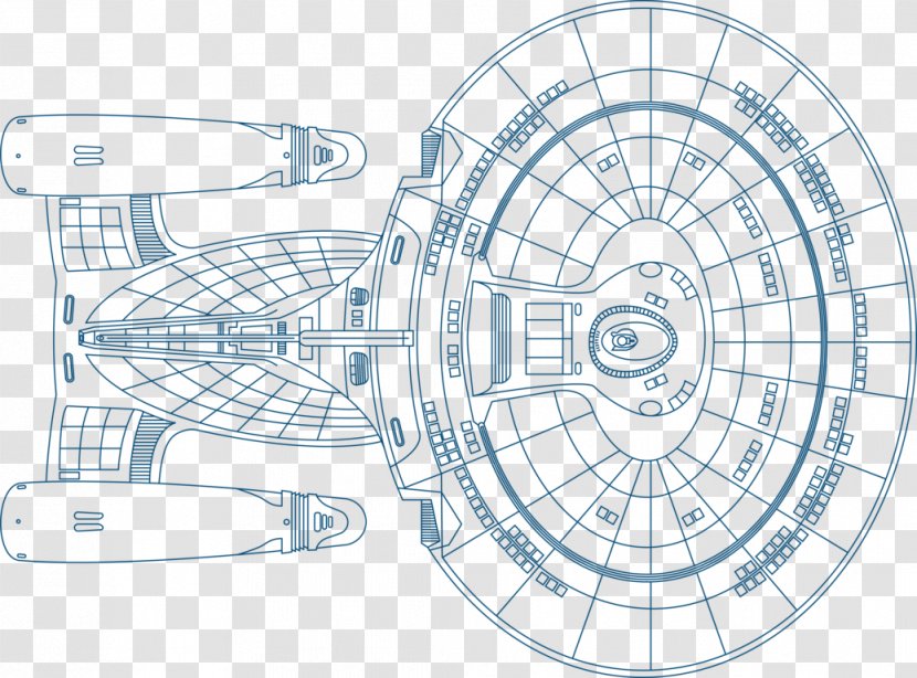 Starship Enterprise Star Trek USS (NCC-1701) - Voyager Transparent PNG