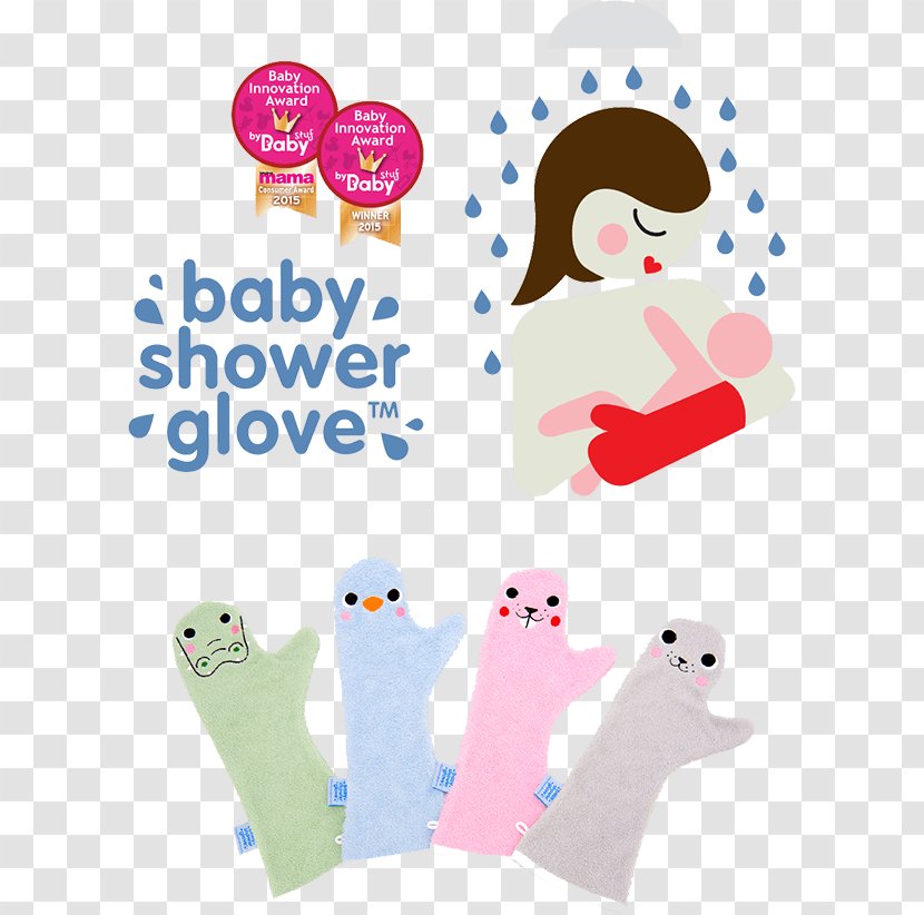 Baby Shower Glove Infant Child - Cartoon Transparent PNG