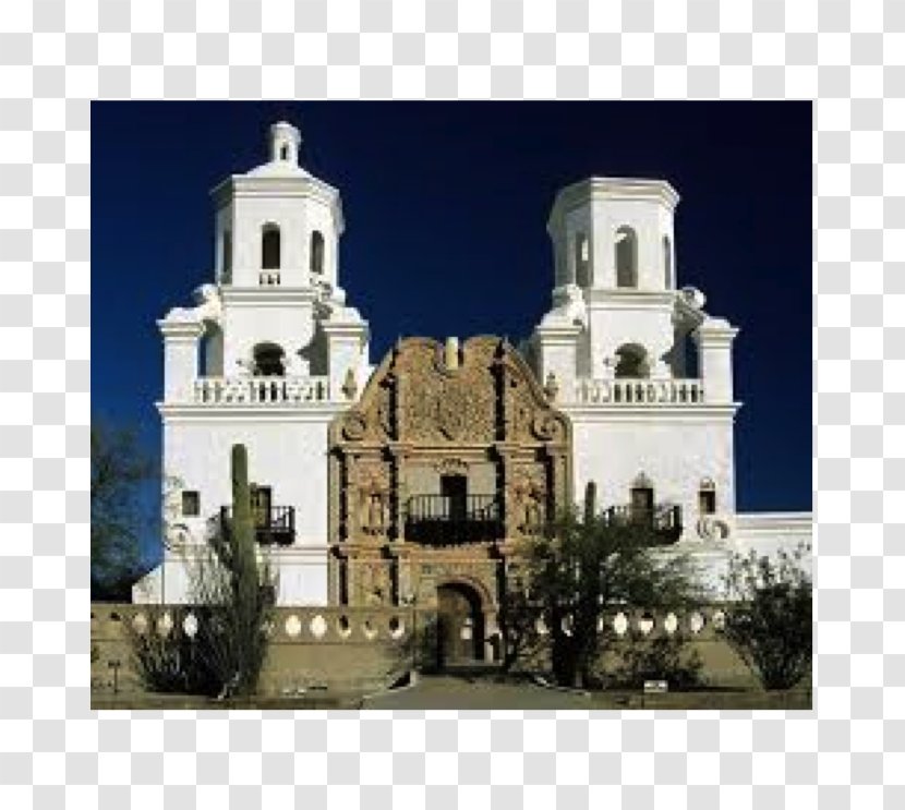 San Xavier Del Bac Tucson Mission Pimería Alta Church - Indian Reservation Transparent PNG