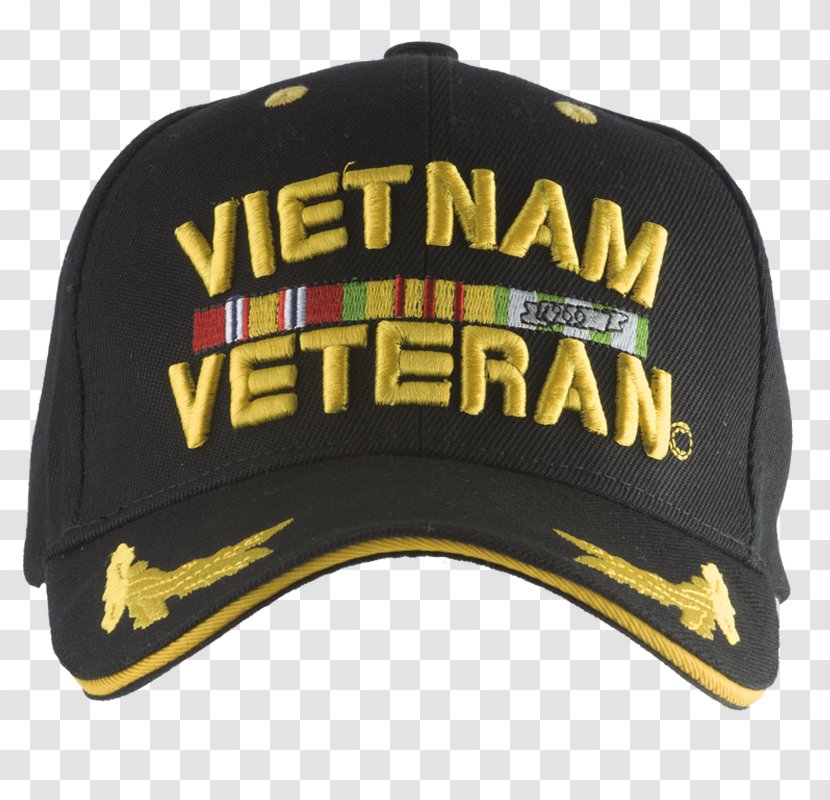 Baseball Cap Vietnam Veteran Embroidery Transparent PNG