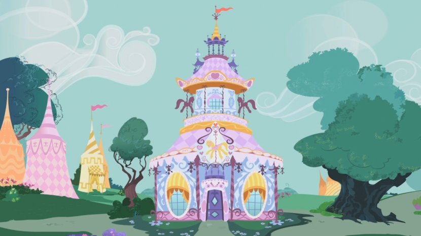 Rarity Rainbow Dash Pinkie Pie Applejack Pony - Sky - Carousel Transparent PNG