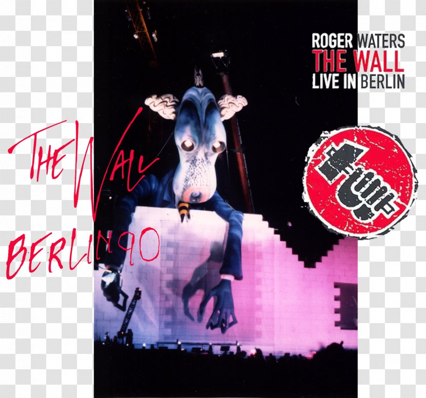 The Wall Tour Live 8 – In Berlin - Concert - Album Cover Transparent PNG