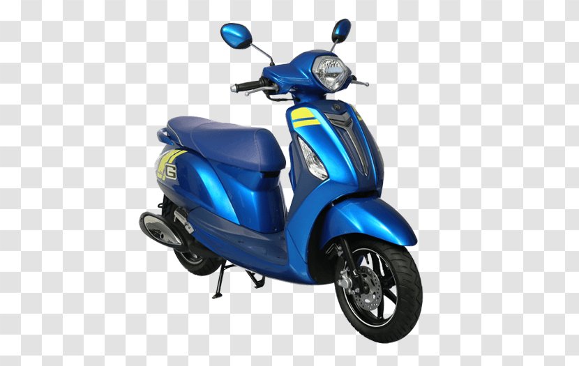 Yamaha Motor Company Scooter Motorcycle Corporation Suzuki - Electric Blue Transparent PNG
