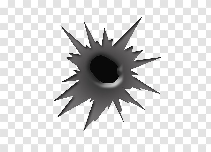 Bullet Clip Art - Shooting - Shot Hole Image Transparent PNG