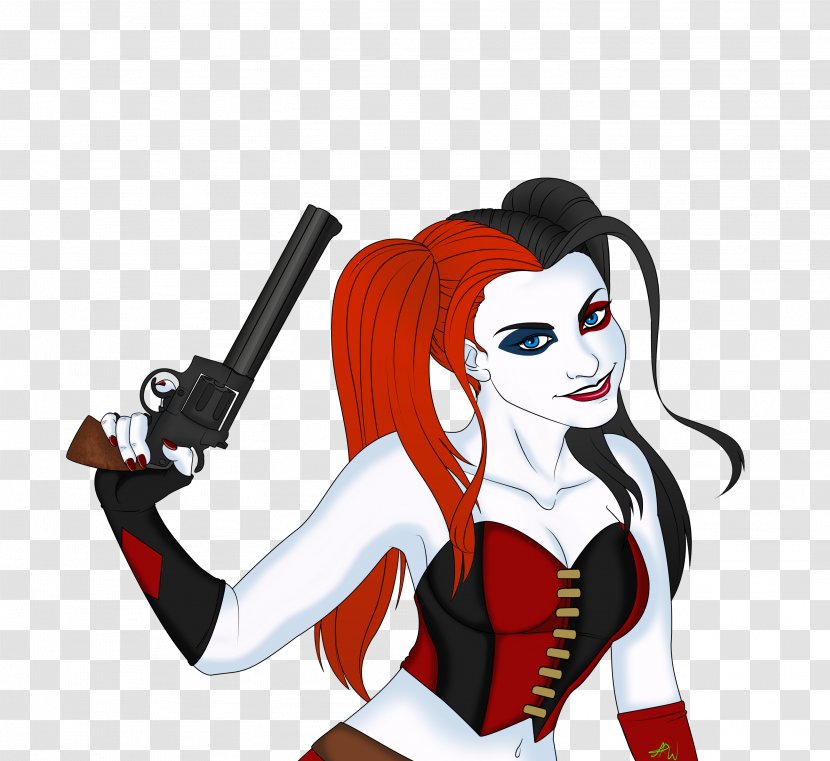 Harley Quinn Joker Batman Supervillain - Art Transparent PNG