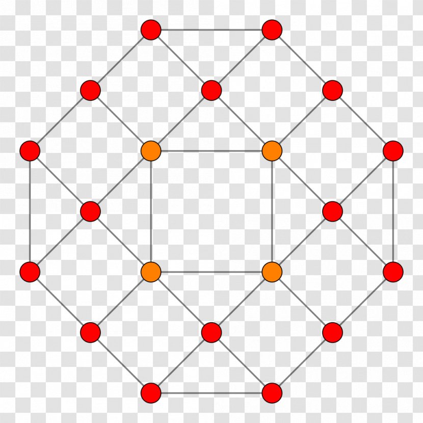 Rectified 24-cell Polytope Tesseract Runcinated 24-cells - T Cell Transparent PNG