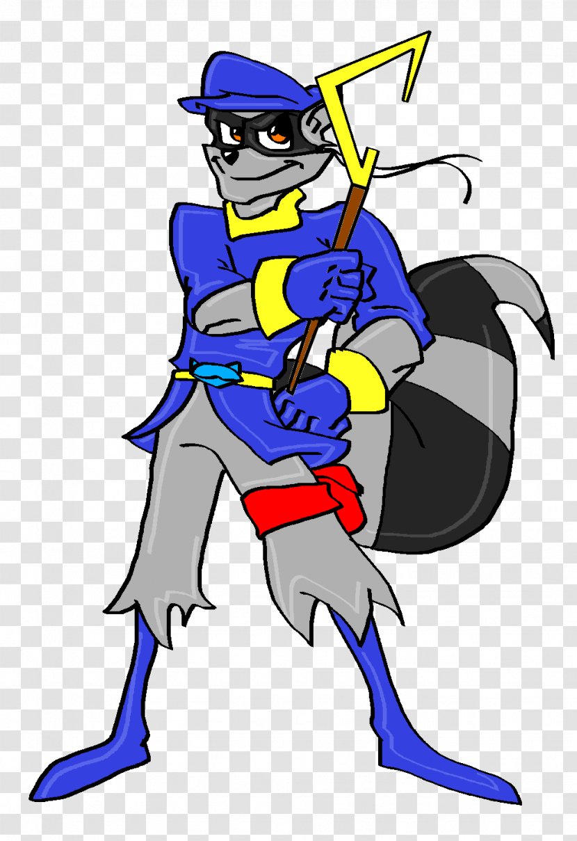 Headgear Superhero Cartoon Clip Art - Sly Cooper Transparent PNG