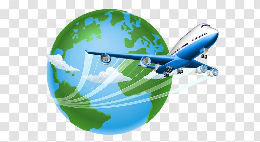 Air Travel Flight Airplane Agent - World - Agency Transparent PNG