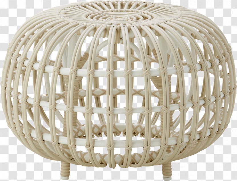 Table Interior Design Services Foot Rests Furniture - Wicker - Outdoor Ottoman Transparent PNG
