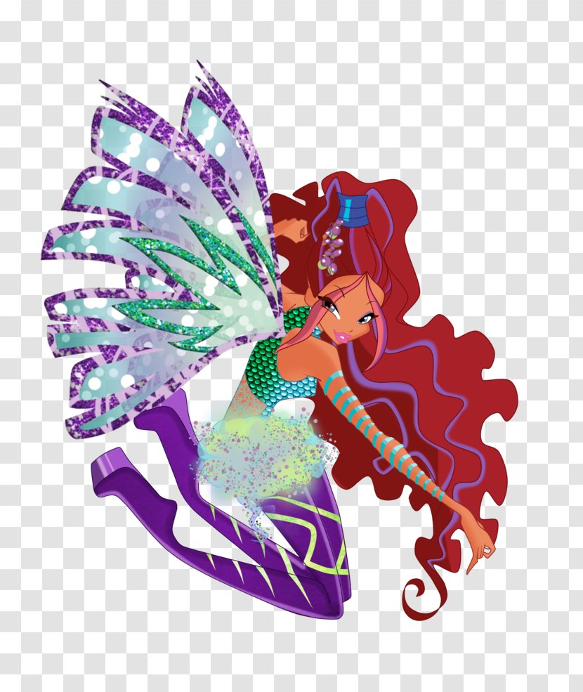 Aisha Musa Sirenix Tecna Bloom - Pollinator - Winx Transparent PNG