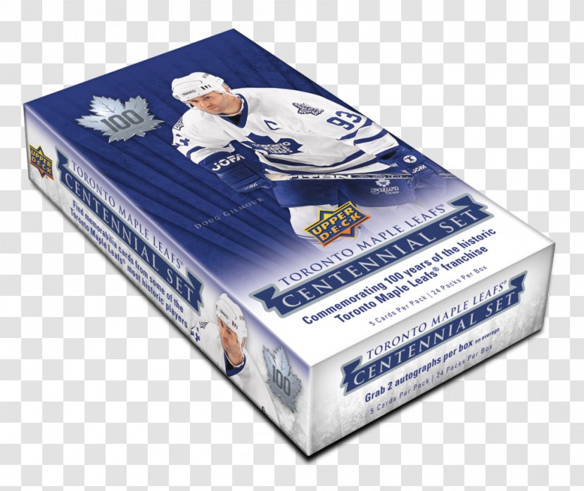 Toronto Maple Leafs 2017–18 NHL Season Upper Deck Company Ice Hockey Card - Leaf Sports Entertainment Transparent PNG