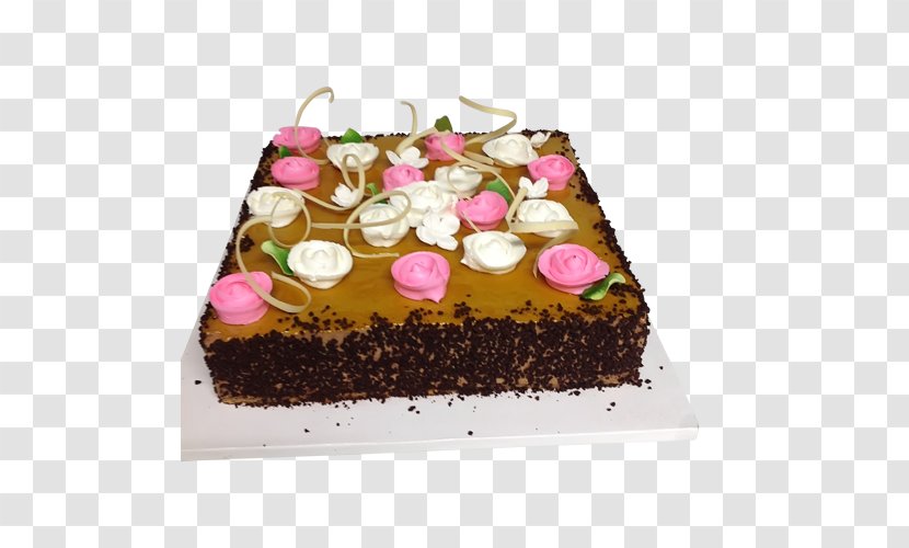 Chocolate Cake Sachertorte Brownie - Frozen Dessert Transparent PNG
