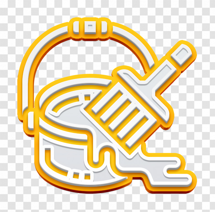 Yellow Line Logo Sticker Emblem Transparent PNG