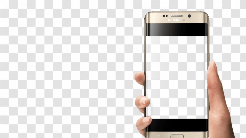 Samsung Galaxy S6 Edge+ Telephone Android Smartphone - Smart Phone Transparent PNG