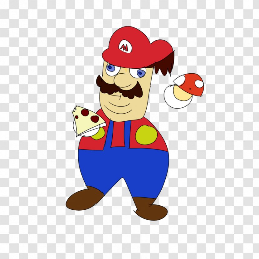 Fan Art Mario Drawing - Series - 1 Up Transparent PNG