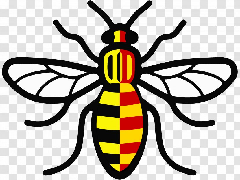 Worker Bee Symbols Of Manchester Arena Decal Transparent PNG