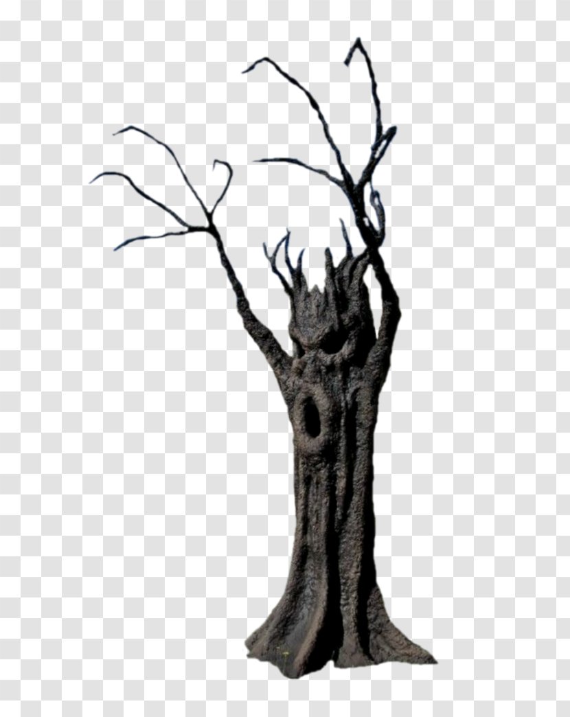 Tree Branch Horror Woody Plant - Arbol Transparent PNG