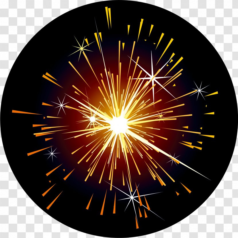 Fireworks Destello - Yellow - Dream Flash Transparent PNG