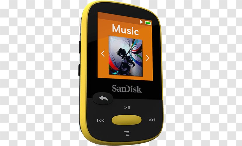 SanDisk Clip Sport Plus Sansa Zip Digital Audio - Sandisk - Product Retail Transparent PNG