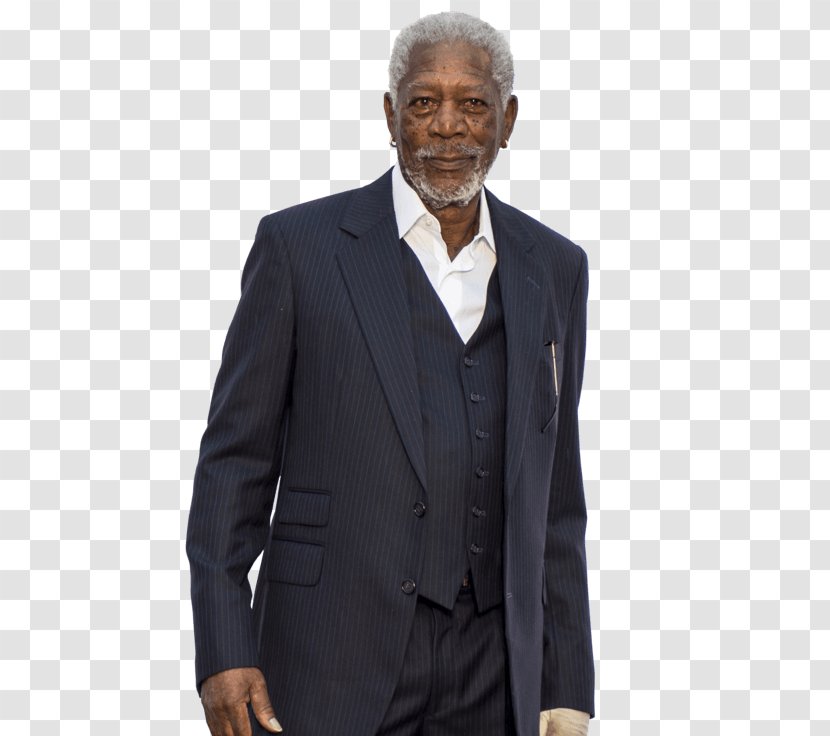 Morgan Freeman Actor Sport Coat Blazer Clothing - Business Executive Transparent PNG