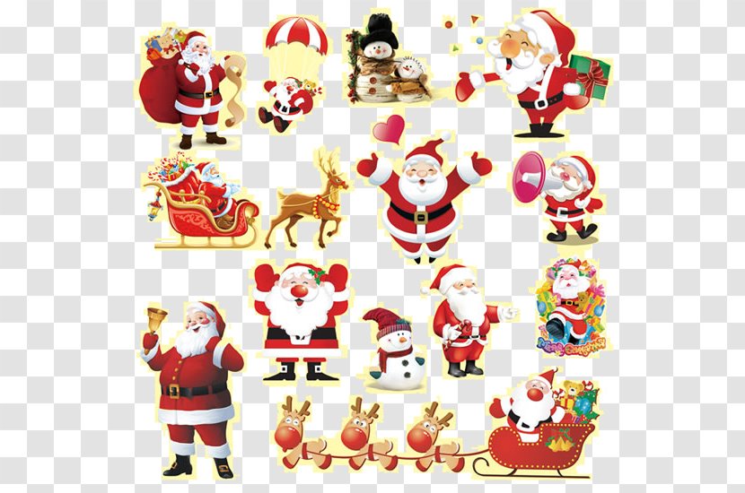 Santa Claus Christmas - Holiday - Decoration Transparent PNG