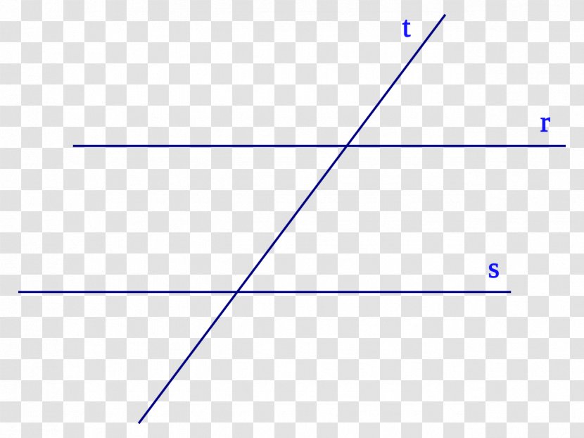 Line Angle Parallel Transversal Perpendicular - Area Transparent PNG